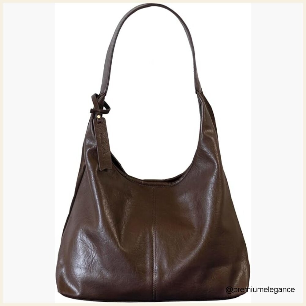 Large Capacity Reversible Tote Bag with Magnetic Closure and Dual Pockets
